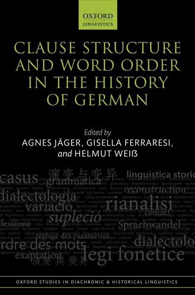 Produktbild: Clause Structure and Word Order in the History of German