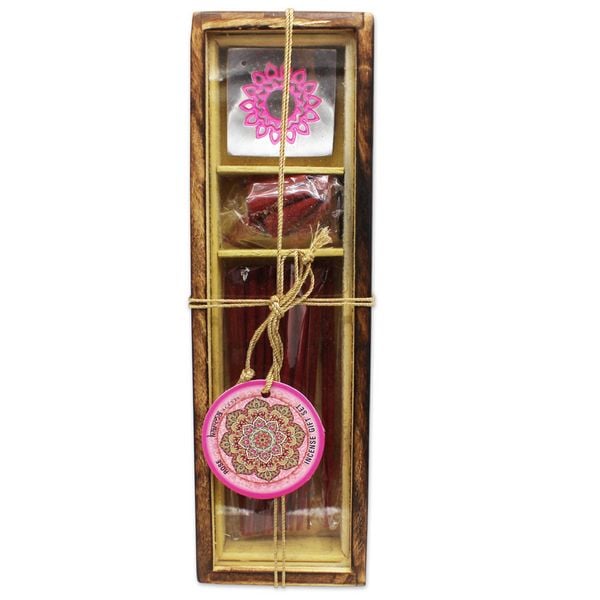 Produktbild: Rose RS-Geschenkset mit Metall-Halter