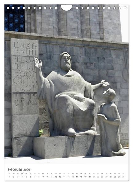 Produktbild: Armenien KULT.P - Kultur - Kl&ouml;ster - Landschaften - Seidenstra&szlig;e (Wandkalender 2026 DIN A4 hoch), CALVENDO Monatskalender
