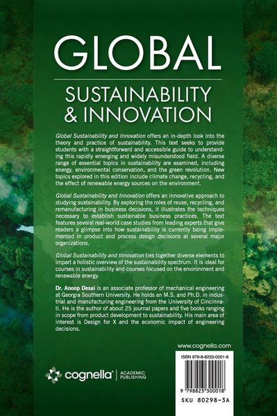 Produktbild: Global Sustainability and Innovation