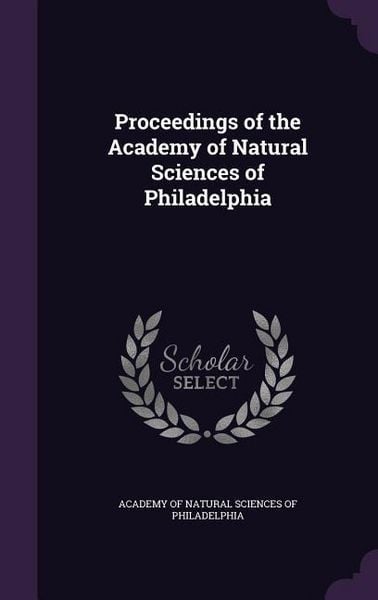 Produktbild: Proceedings of the Academy of Natural Sciences of Philadelphia