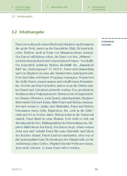 Produktbild: Faust II von Johann Wolfgang von Goethe.