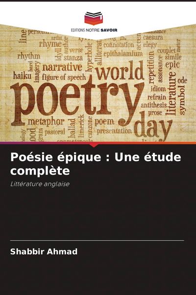Produktbild: Po&eacute;sie &eacute;pique : Une &eacute;tude compl&egrave;te