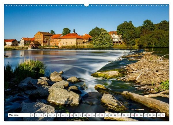 Produktbild: Unterwegs im Werratal (Wandkalender 2026 DIN A2 quer), CALVENDO Monatskalender