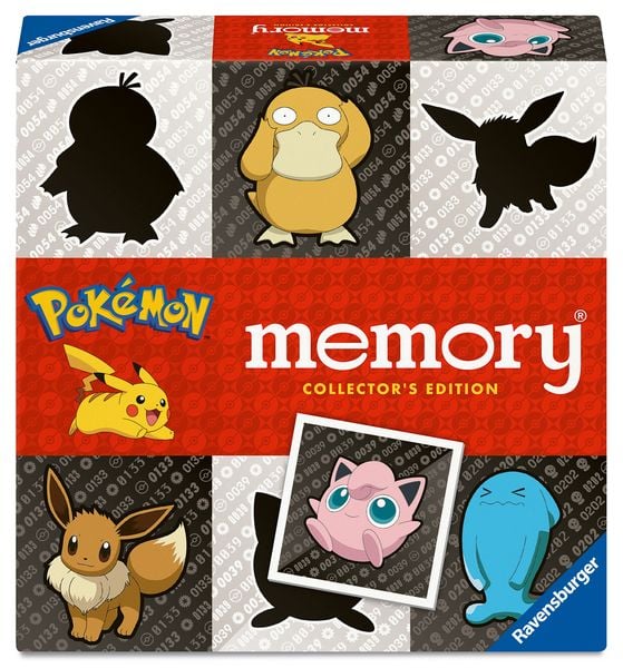 Collector's memory Pokémon - Gesellschaftsspiel & Brettspiel ab 6 Jahre