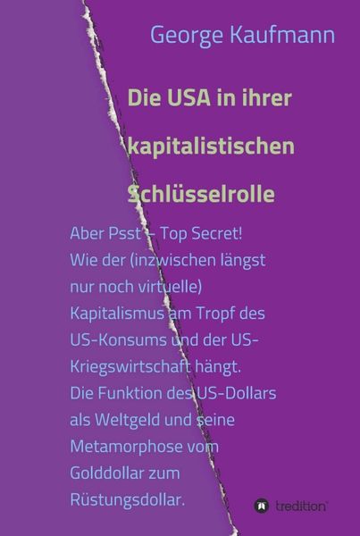 Produktbild: Die USA in ihrer kapitalistischen Schl&uuml;sselrolle