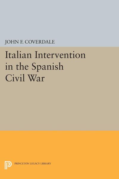 Produktbild: Italian Intervention in the Spanish Civil War