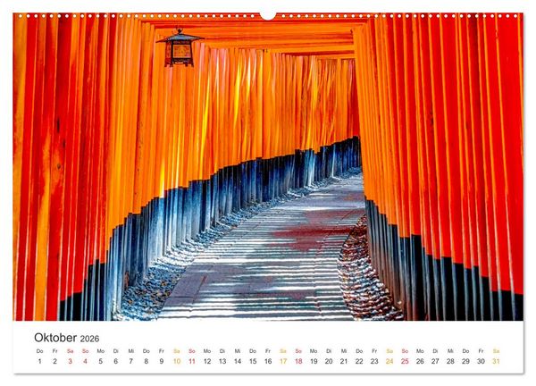 Produktbild: Japan - Tradition und Innovation (hochwertiger Premium Wandkalender 2026 DIN A2 quer), Kunstdruck in Hochglanz