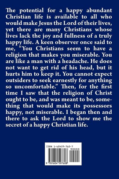 Produktbild: The Christian's Secret to a Happy Life