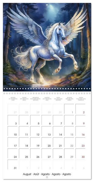 Produktbild: Kohrt, S: Chevaux fabuleux des l&eacute;gendes et des mythes (Calen