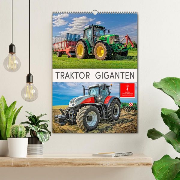 Produktbild: Traktor Giganten (Wandkalender 2026 DIN A2 hoch), CALVENDO Monatskalender