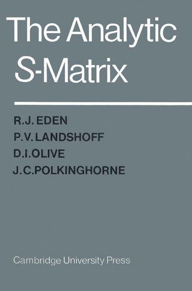 Produktbild: The Analytic S-Matrix