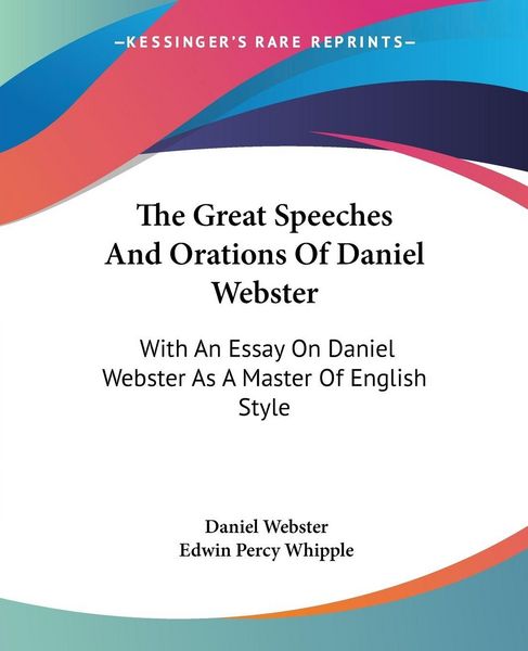 Produktbild: The Great Speeches And Orations Of Daniel Webster