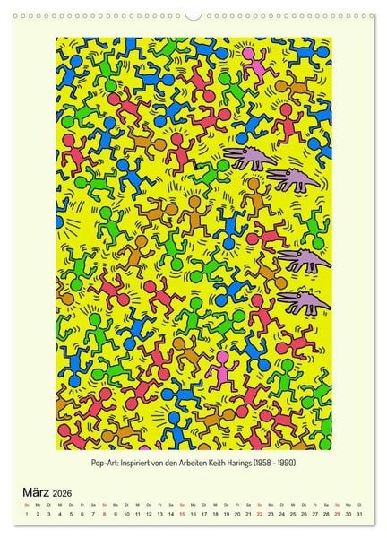 Produktbild: Pop-Art und Neo-Pop (Wandkalender 2026 DIN A2 hoch), CALVENDO Monatskalender