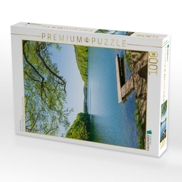 Produktbild: CALVENDO Puzzle Schmaler Luzinsee | 1000 Teile Lege-Gr&ouml;&szlig;e 64x48cm Foto-Puzzle f&uuml;r gl&uuml;ckliche Stunden
