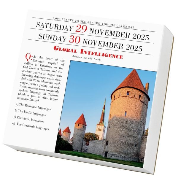 Produktbild: 1,000 Places to See Before You Die Page-A-Day(r) Calendar 2025
