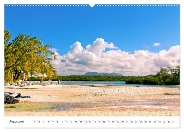 Produktbild: Inselparadies Mauritius (Wandkalender 2027 DIN A2 quer), CALVENDO Monatskalender