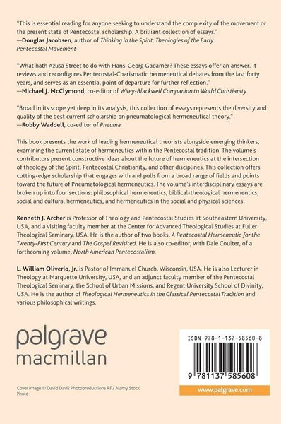 Produktbild: Constructive Pneumatological Hermeneutics in Pentecostal Christianity