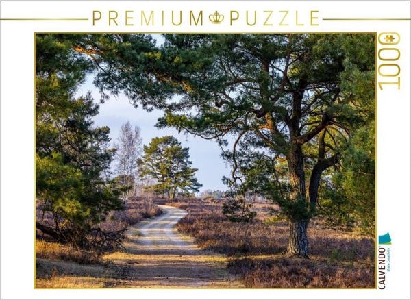 CALVENDO Puzzle Heidelandschaft | 1000 Teile Lege-Größe 64x48cm Foto-Puzzle für glückliche Stunden