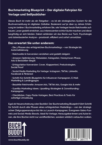 Produktbild: Buchmarketing Blueprint