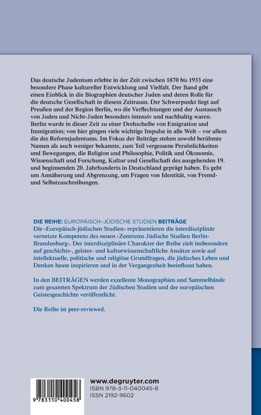 Produktbild: Was war deutsches Judentum?