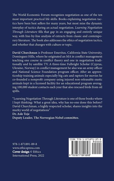 Produktbild: Learning Negotiation Through Literature