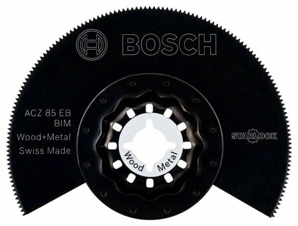 Bosch Accessories 2608661636 ACZ 85 EB Bimetall Segmentsägeblatt 85mm 1St.