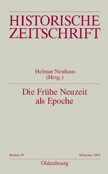 Produktbild: Die Fr&uuml;he Neuzeit als Epoche