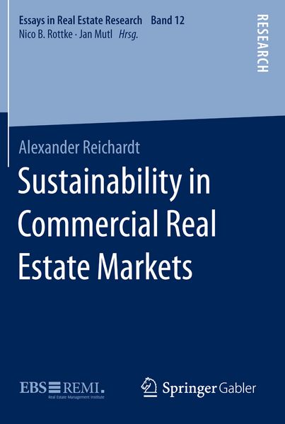 Produktbild: Sustainability in Commercial Real Estate Markets