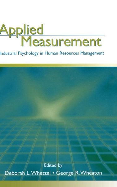 Produktbild: Applied Measurement