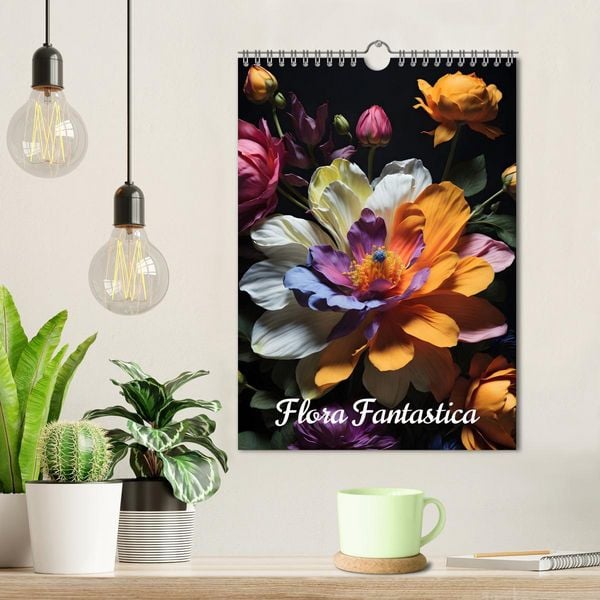 Produktbild: Flora Fantastica (Wandkalender 2026 DIN A4 hoch), CALVENDO Monatskalender