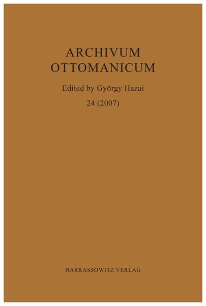 Produktbild: Archivum Ottomanicum 24 (2007)