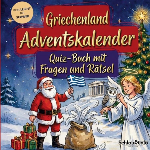 Produktbild: Griechenland-Adventskalender: Quiz-Buch mit Fragen und R&auml;tsel
