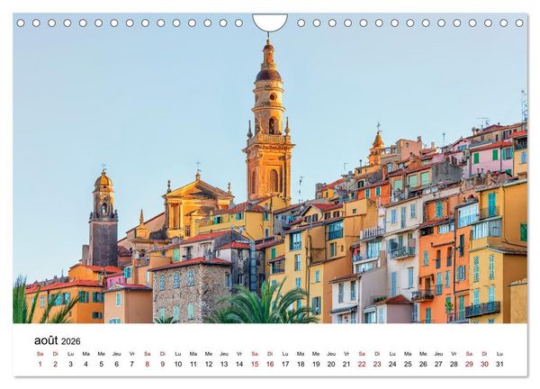 Produktbild: Enivrante C&ocirc;te d'Azur (Calendrier mural 2026 DIN A4 vertical), CALVENDO calendrier mensuel