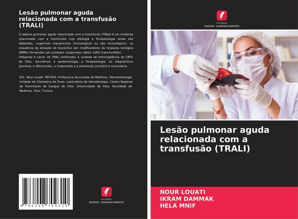 Produktbild: Les&atilde;o pulmonar aguda relacionada com a transfus&atilde;o (TRALI)
