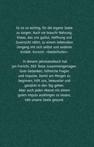 Produktbild: Seelenfutter &ndash; 365-mal das Leben sp&uuml;ren