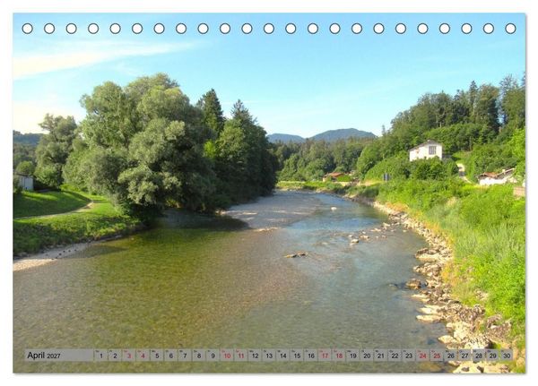Produktbild: Im Achental - Erholung in den Chiemgauer Alpen (Tischkalender 2027 DIN A5 quer), CALVENDO Monatskalender