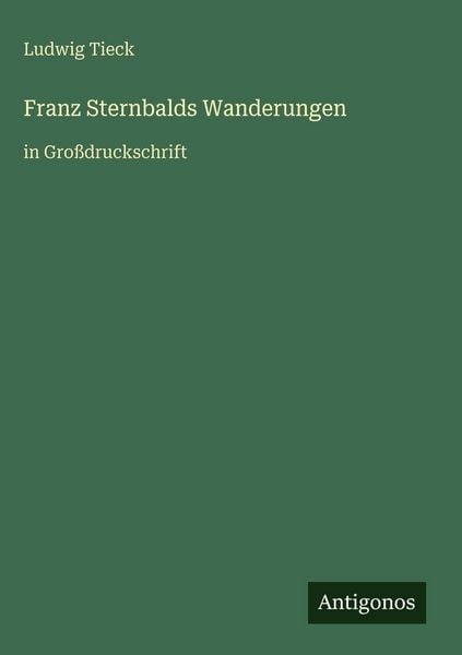 Produktbild: Franz Sternbalds Wanderungen