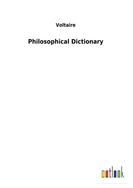Produktbild: Philosophical Dictionary