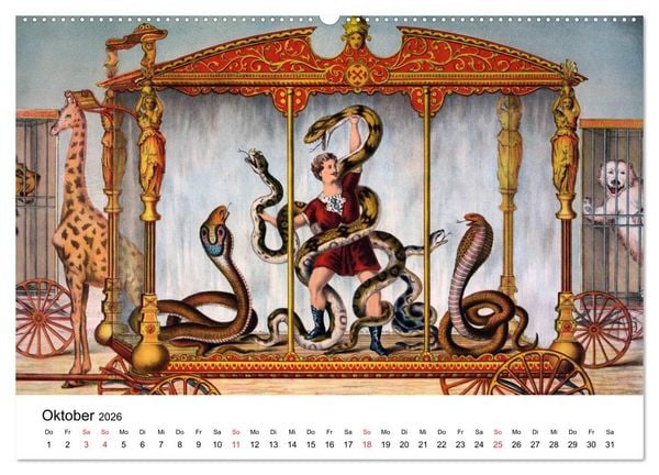 Produktbild: Vintage-Poster aus Theater, Film und Werbung (hochwertiger Premium Wandkalender 2026 DIN A2 quer), Kunstdruck in Hochglanz