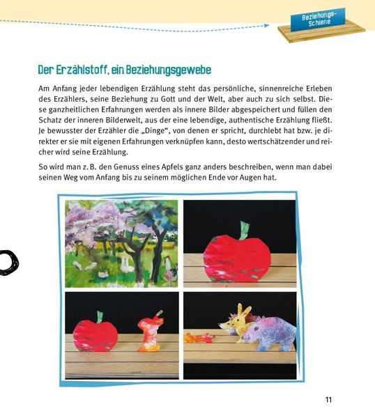 Produktbild: Praxisbuch Erz&auml;hlschiene. Zum kreativen Erz&auml;hlen, Spielen und Gestalten