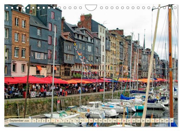 Produktbild: Honfleur - Bezauberndes Frankreich (Wandkalender 2026 DIN A4 quer), CALVENDO Monatskalender