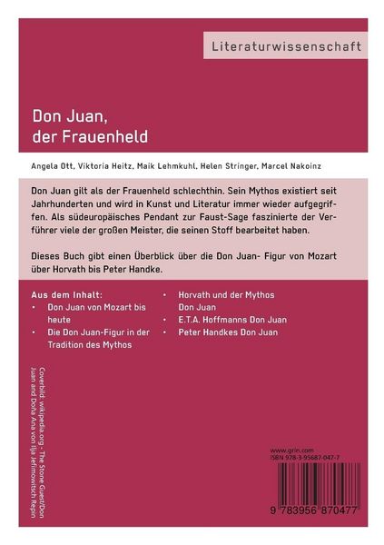Produktbild: Don Juan, der Frauenheld