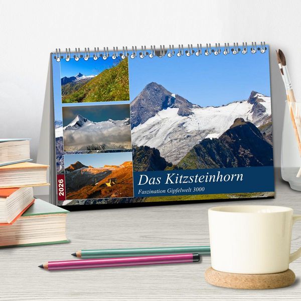 Produktbild: Das Kitzsteinhorn (Tischkalender 2026 DIN A5 quer), CALVENDO Monatskalender