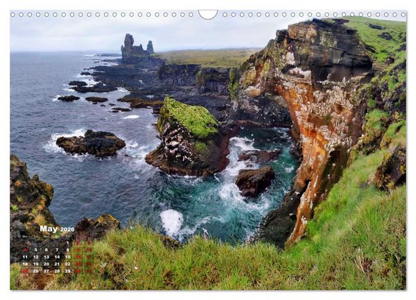 Produktbild: Iceland Beauty of Nature (Wall Calendar 2026 DIN A3 landscape), CALVENDO 12 Month Wall Calendar