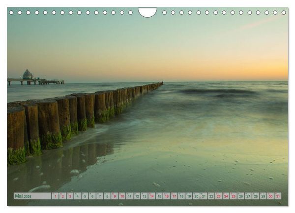 Produktbild: Mecklenburg Vorpommern - Wasser und Meer (Wandkalender 2026 DIN A4 quer), CALVENDO Monatskalender