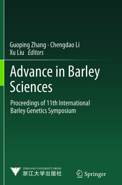 Produktbild: Advance in Barley Sciences