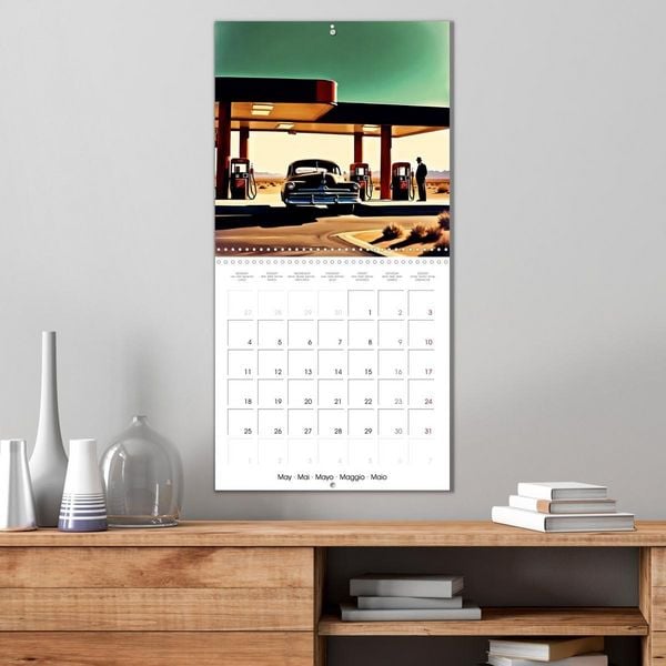 Produktbild: In love with Edward Hopper (Wall Calendar 2026 12 &times; 12 Inch) CALVENDO 12 Month Wall Calendar