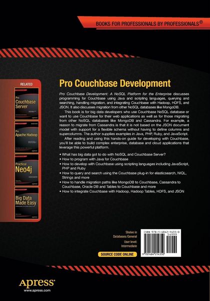 Produktbild: Pro Couchbase Development