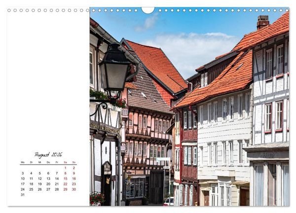 Produktbild: Fachwerkstadt Hornburg (Wandkalender 2026 DIN A3 quer), CALVENDO Monatskalender